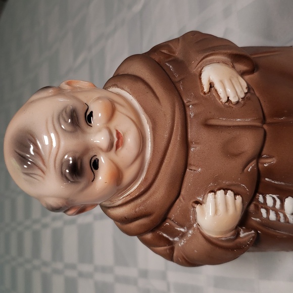 🔥Vintage 1960’s Friar Monk Coin Bank “Thou Shalt Not Steal - Picture 5 of 7
